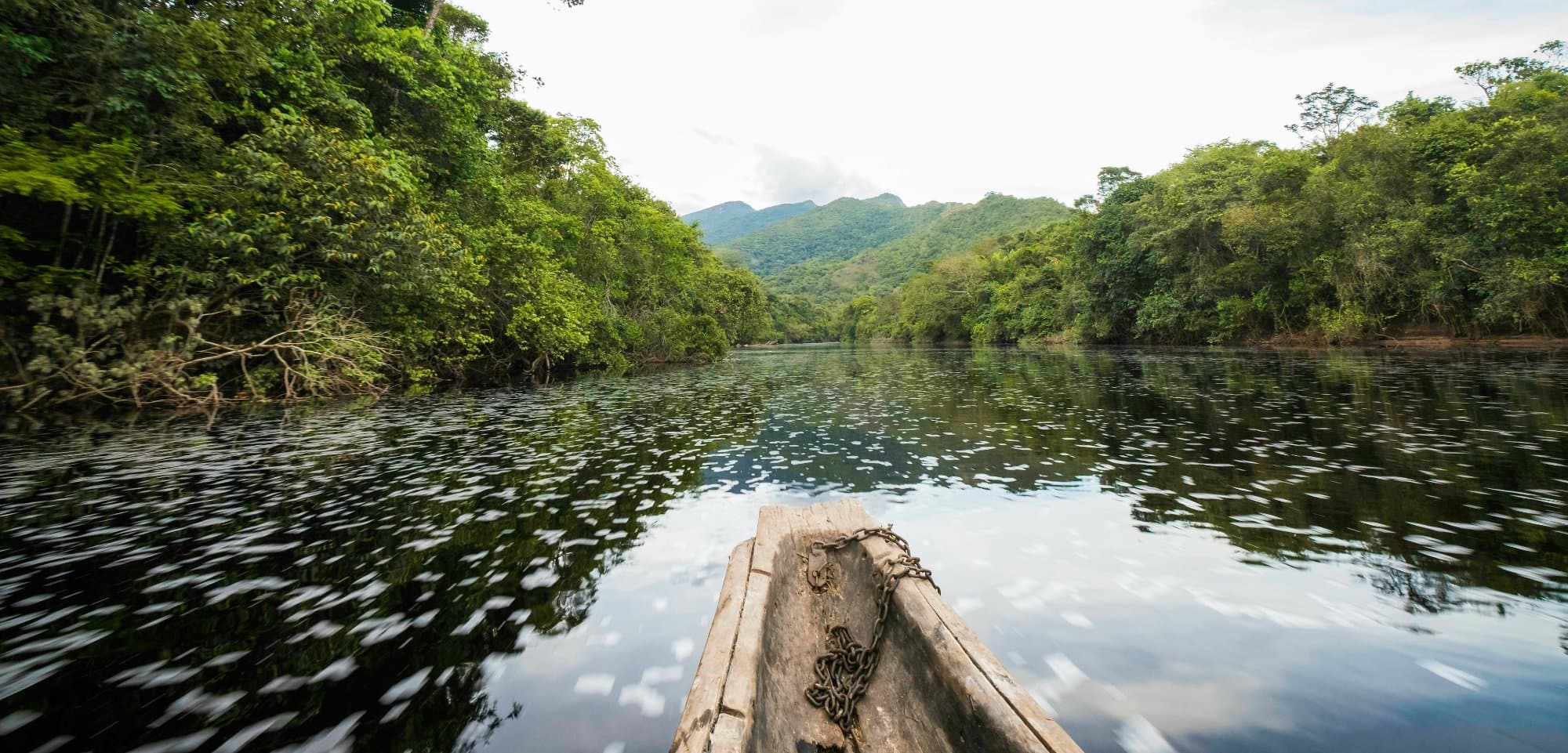 Travelling the Essequibo river through Guyana's interior